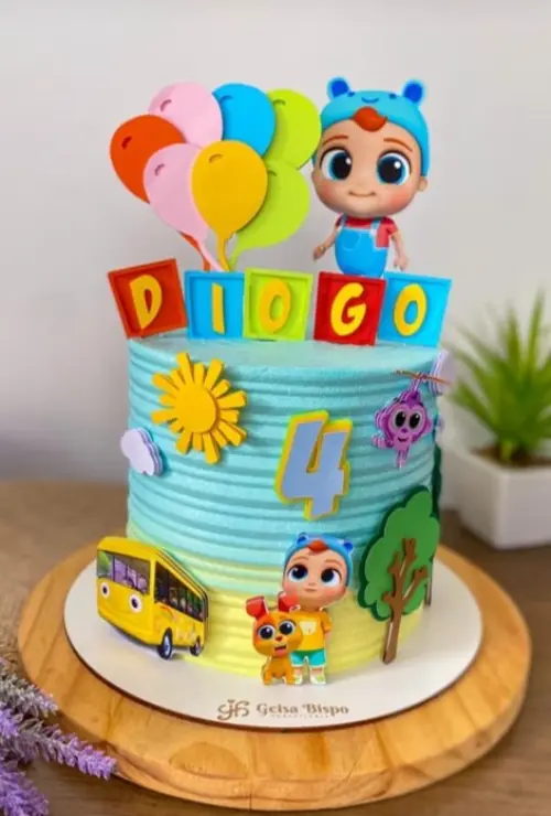 Arquivo de Corte Topo de Bolo - Little Angel ( Joãozinho)