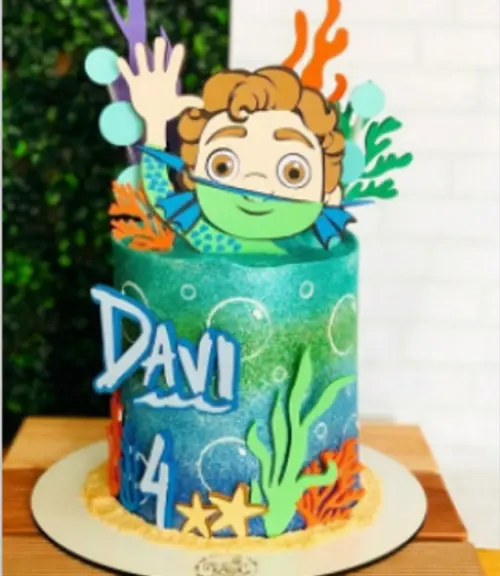 Arquivo de Corte Topo de Bolo - Luca