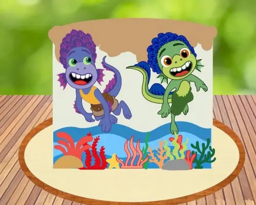 Arquivo de Corte Topo de Bolo - Luca