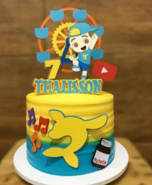 Arquivo de Corte Topo de Bolo - Luccas Netto