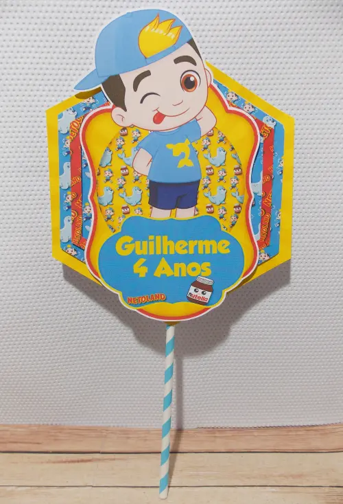 Arquivo de Corte Topo de Bolo - Luccas Netto