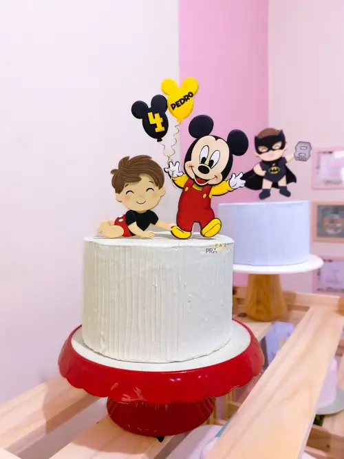 Arquivo de Corte Topo de Bolo - Mickey e sua turma