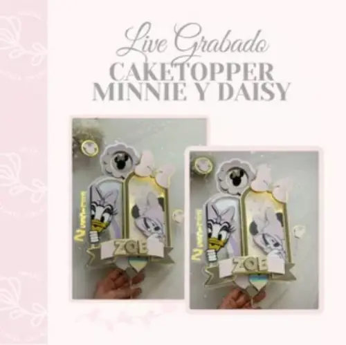Arquivo de Corte Topo de Bolo - Minnie