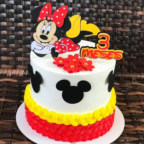 Arquivo de Corte Topo de Bolo - Minnie