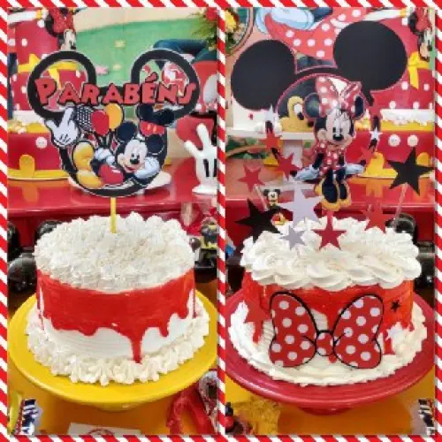 Arquivo de Corte Topo de Bolo - Minnie