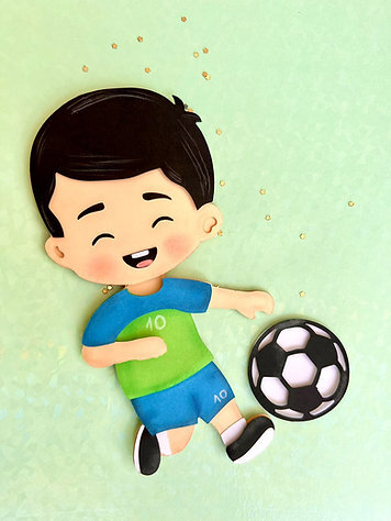 Arquivo de Corte Topo de Bolo - Copa do Mundo / Hexa