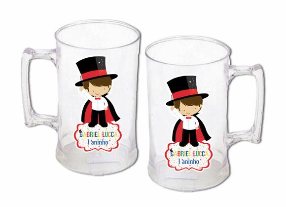 Adesivo para Caneca Circo - Mágico