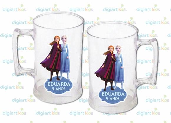 Adesivo para Caneca Frozen 2