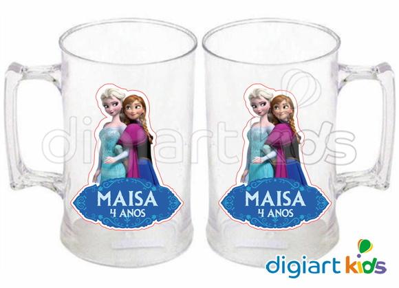 Adesivo para Caneca Frozen
