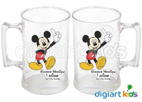 Adesivo para Caneca Mickey Impermeável