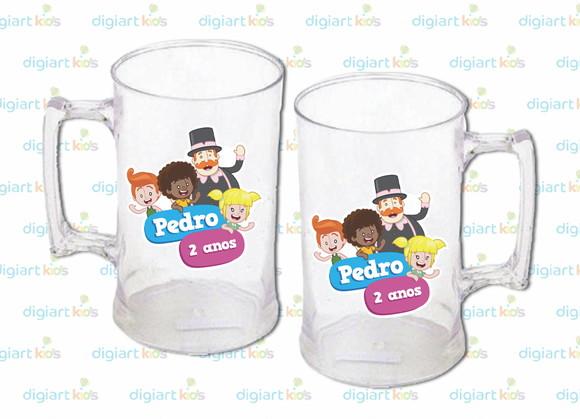 Adesivo para Caneca Mundo Bita
