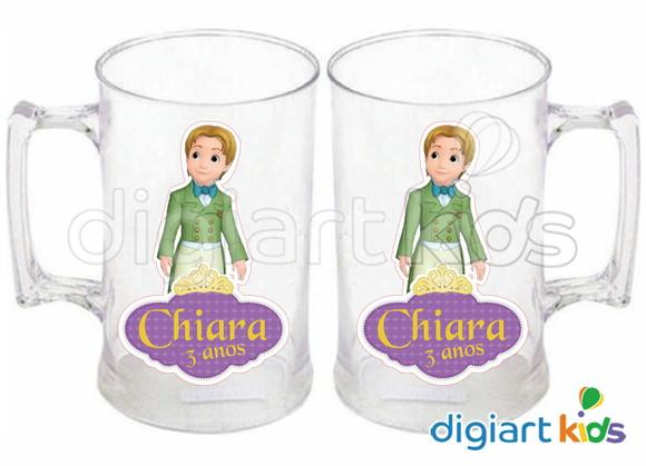 Adesivo para Caneca Princesa Sofia