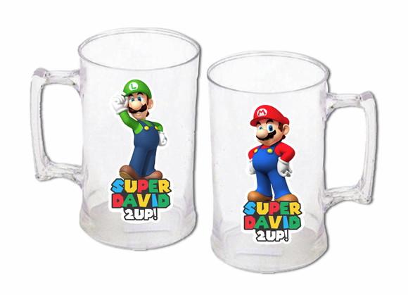 Adesivo para Caneca Super Mário
