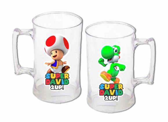 Adesivo para Caneca Super Mário