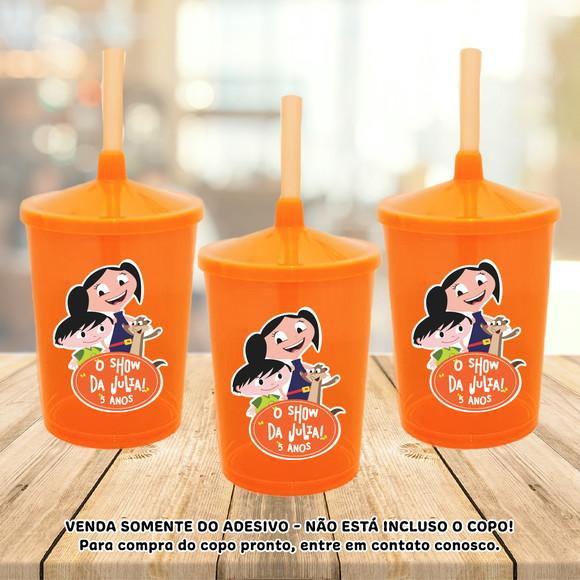 Adesivo para Copo Caneca Long Drink Twister Show da Luna