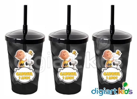 Adesivo para Copo Twister ou Shake Snoopy