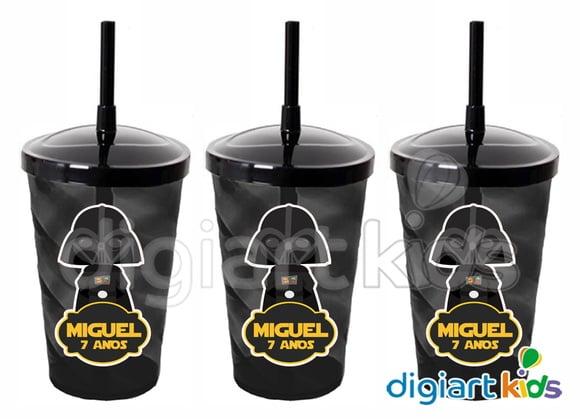 Adesivo para Copo Twister Star Wars Darth Vader