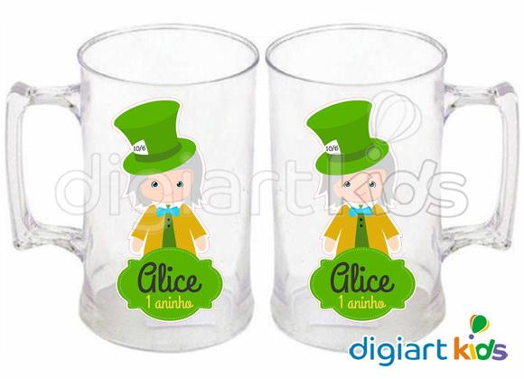 Adesivo Vinil para Caneca - Alice