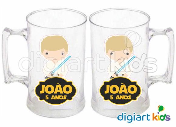 Adesivo Vinil para Caneca - Star Wars