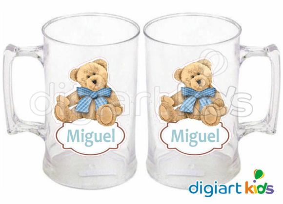 Adesivo Vinil para Caneca - Ursinho