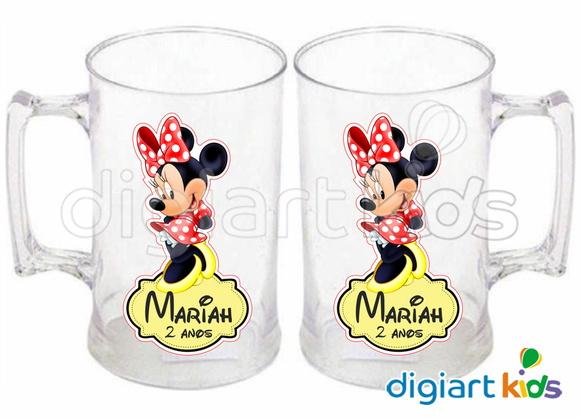 Adesivo Vinil para Caneca Minnie
