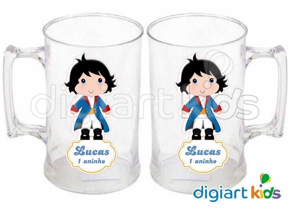Adesivo Vinil para Caneca - Príncipe