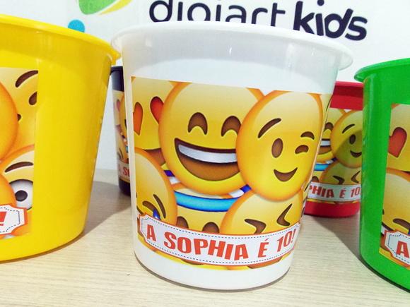 Baldinho de Pipoca Smiles Grande 2,8l Pipocão