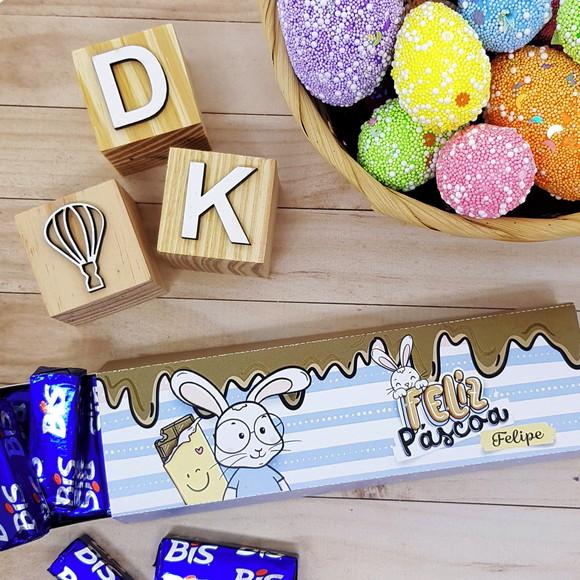 Caixa de Bis Páscoa Personalizada