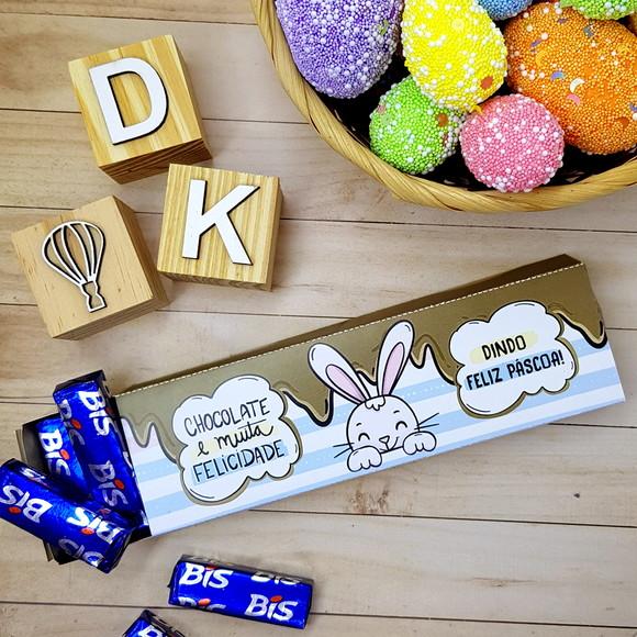 Caixa de Bis Páscoa Personalizada