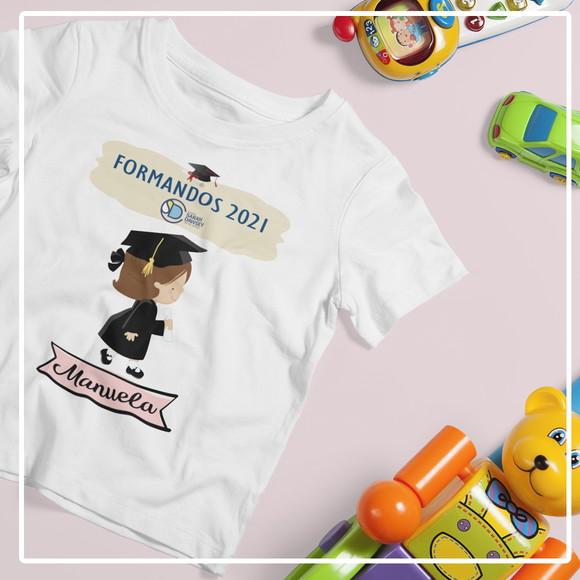 Camisa para Formatura com Nome
