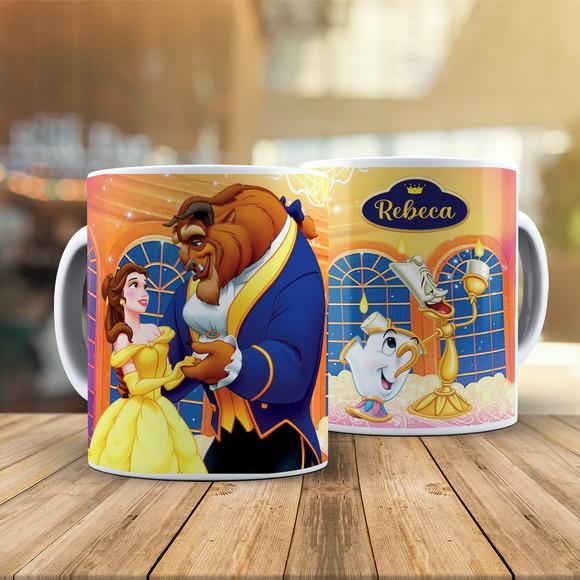 Caneca a Bela e a Fera