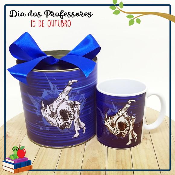 Caneca com Tubolata Dia dos Professores Judô