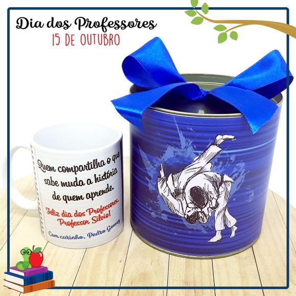 Caneca com Tubolata Dia dos Professores Judô