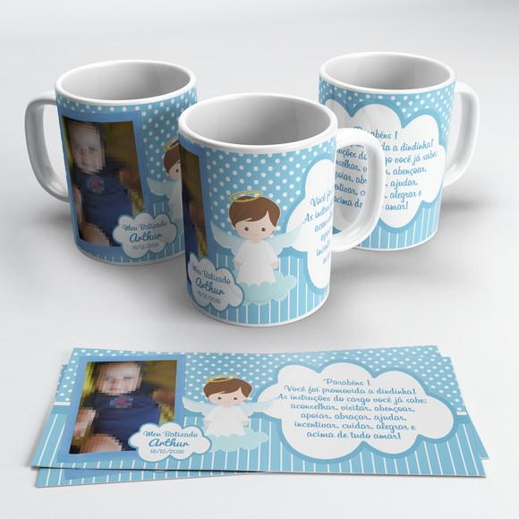 Caneca de Cerâmica Batizado