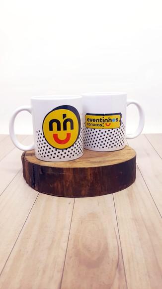 Caneca de Cerâmica com Logo