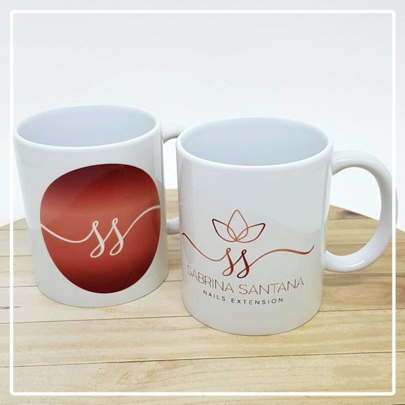 Caneca de Cerâmica com Logo