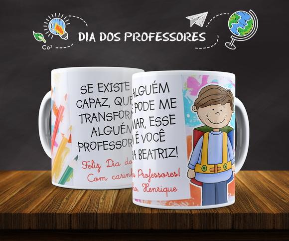Caneca de Cerâmica Dia dos Professores