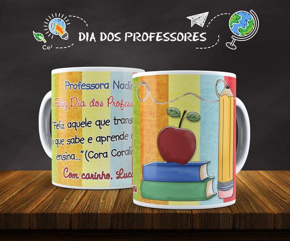 Caneca de Cerâmica Dia dos Professores