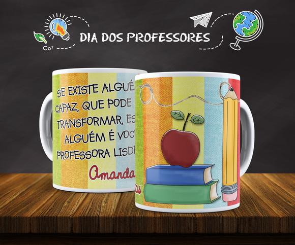 Caneca de Cerâmica Dia dos Professores