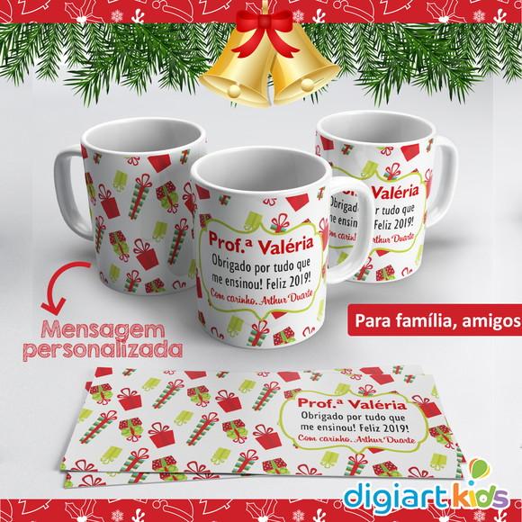 Caneca de Natal Presentes