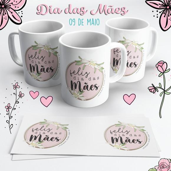 Caneca Dia das Mães - Feliz Dia das Mães