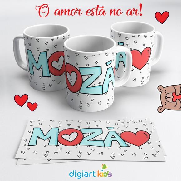 Caneca Dia dos Namorados com Foto Mozão Ela e Ele