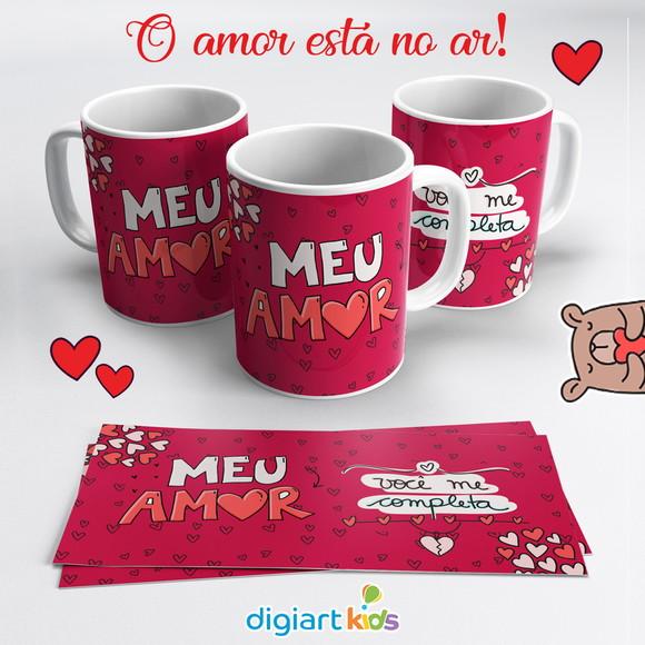 Caneca Dia dos Namorados Meu Amor