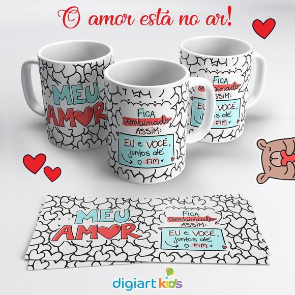 Caneca Dia dos Namorados Meu Amor