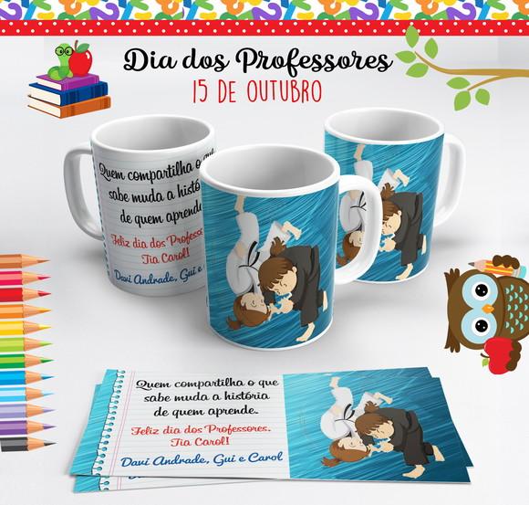 Caneca Dia dos Professores Judô Menina
