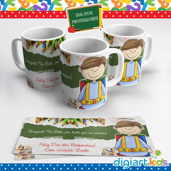 Caneca Dia dos Professores Menino