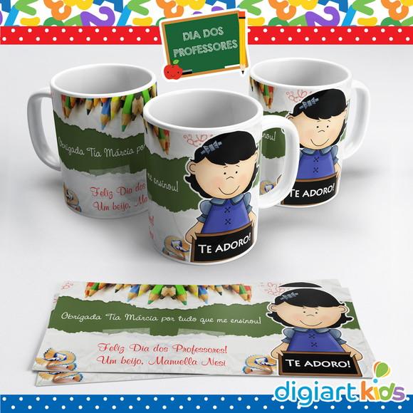 Caneca Dia dos Professores Menina
