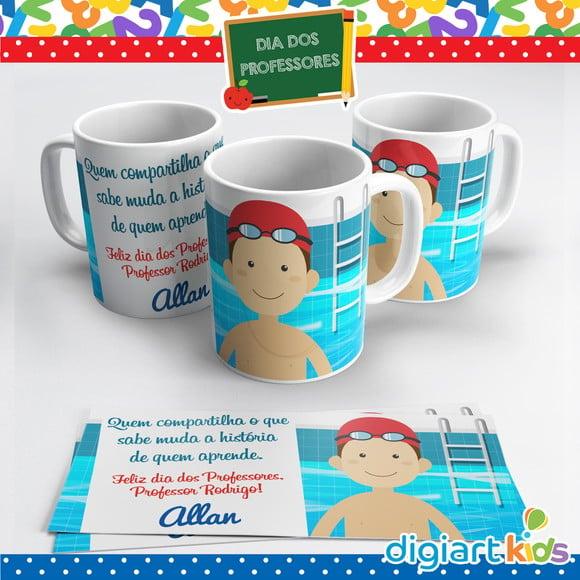 Caneca Dia dos Professores Natação