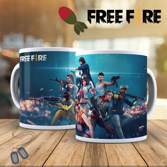 Caneca Free Fire