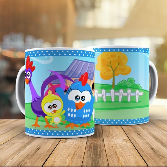 Caneca Galinha Pintadinha Mini
